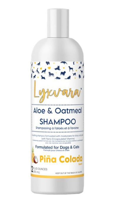 Lyxvara Dog Shampoo Aloe Oatmeal 12oz. - Petsplace.store