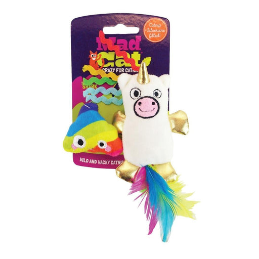 Mad Cat Mewnicorn Cat Toy 1ea/2 pk - Petsplace.store