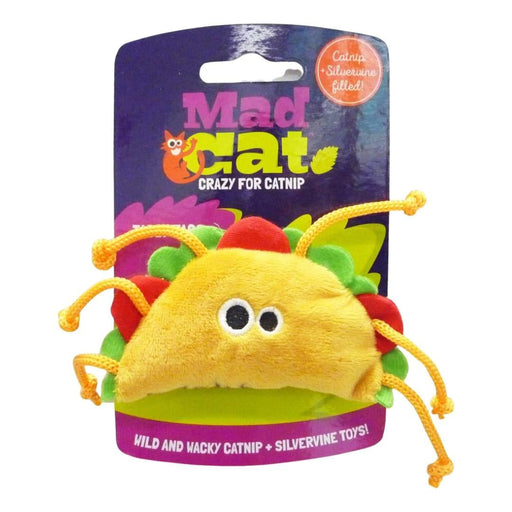 Mad Cat Tabby Taco Cat Toy 1ea/SM - Petsplace.store