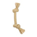 Mammoth Pet Products Flossy Chews EXTRA Peanut Butter Scented Dog Toy 2 Knot Bone, 1ea/LG, 14 in - Petsplace.store