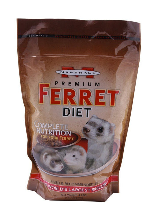 Marshall Pet Products Premium Ferret Diet Dry Food 1ea/4 lb - Petsplace.store