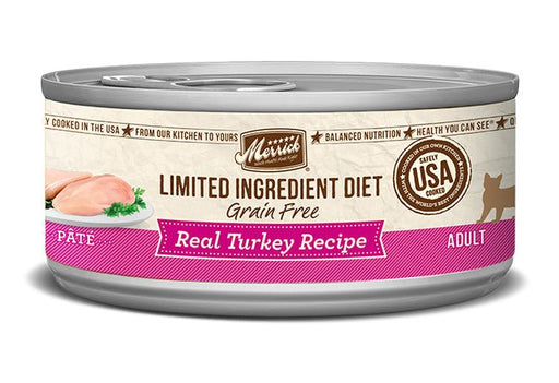 Merrick Cat LID Turkey 5oz. (Case of 24) - Petsplace.store