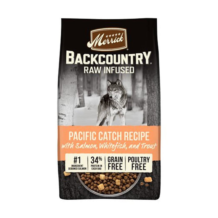 Merrick Dog Backcountry Grain Free Pacific Catch 4Lb - Petsplace.store