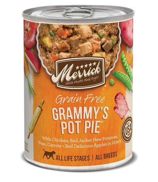 Merrick Dog Classic Grammy Pot Pie 12.7oz. (Case of 12) - Petsplace.store