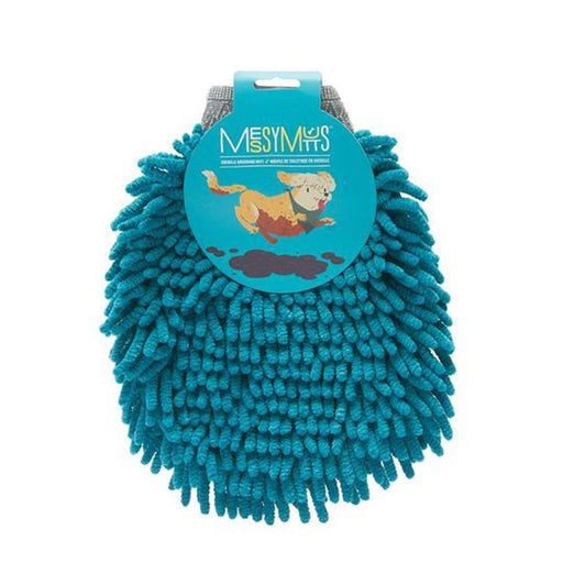 Messy Mutts Dog Grooming Mit Chenille Blue - Petsplace.store