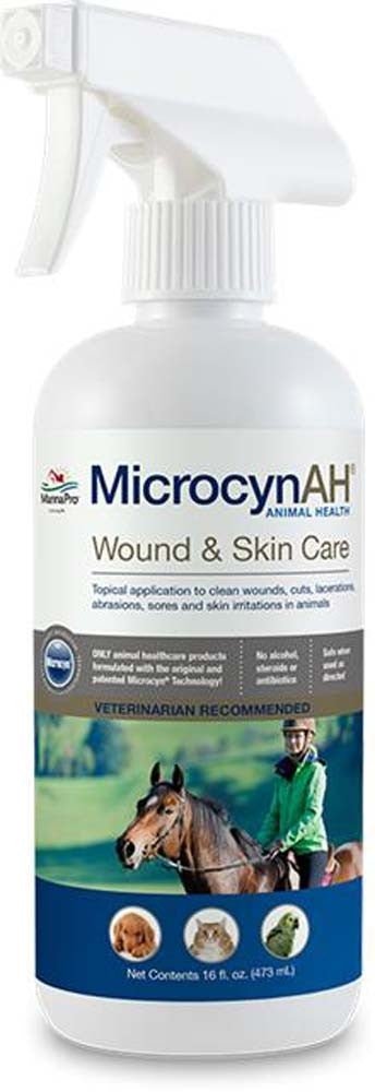 MicrocynAH Wound & Skin Care 1ea/16 fl oz - Petsplace.store