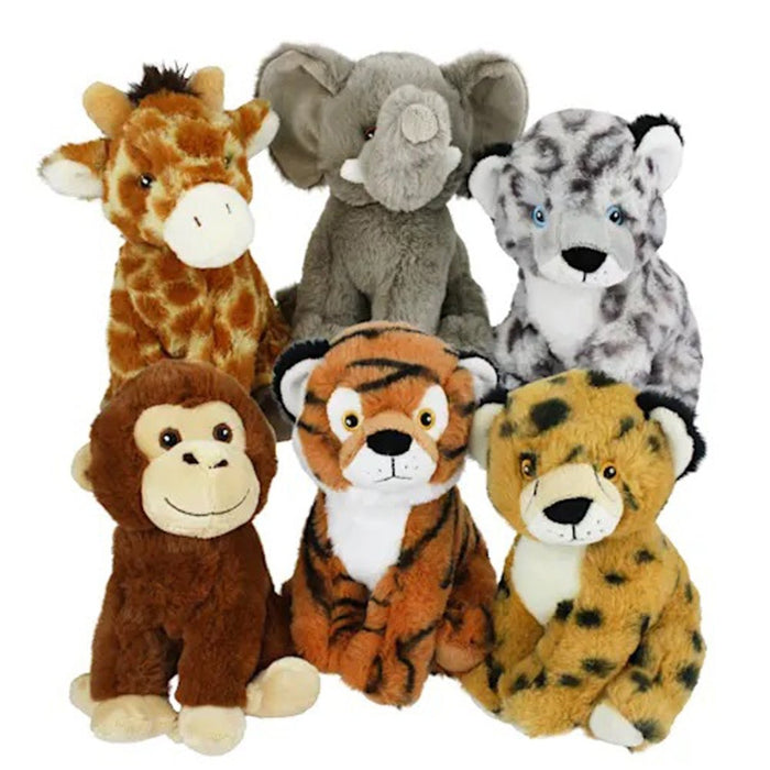 Multipet Asssorted Eco Safari Animals 8" - Petsplace.store