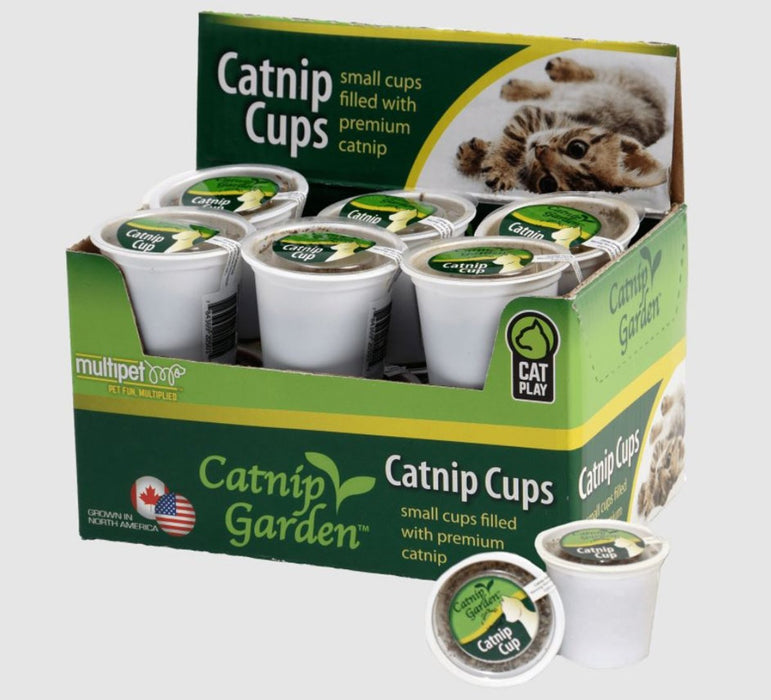 Multipet Catnip Garden KCups 12pk. 4 grams - Petsplace.store