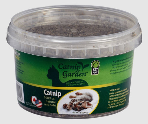 Multipet Catnip Garden North American Catnip Sealed Cup 1.5oz - Petsplace.store