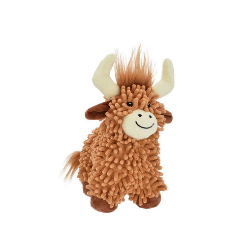 Multipet Floppy Highland Cow 10" - Petsplace.store