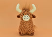 Multipet Floppy Highland Cow 10" - Petsplace.store