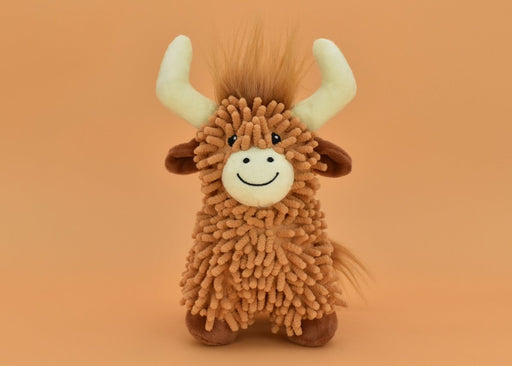 Multipet Floppy Highland Cow 10" - Petsplace.store