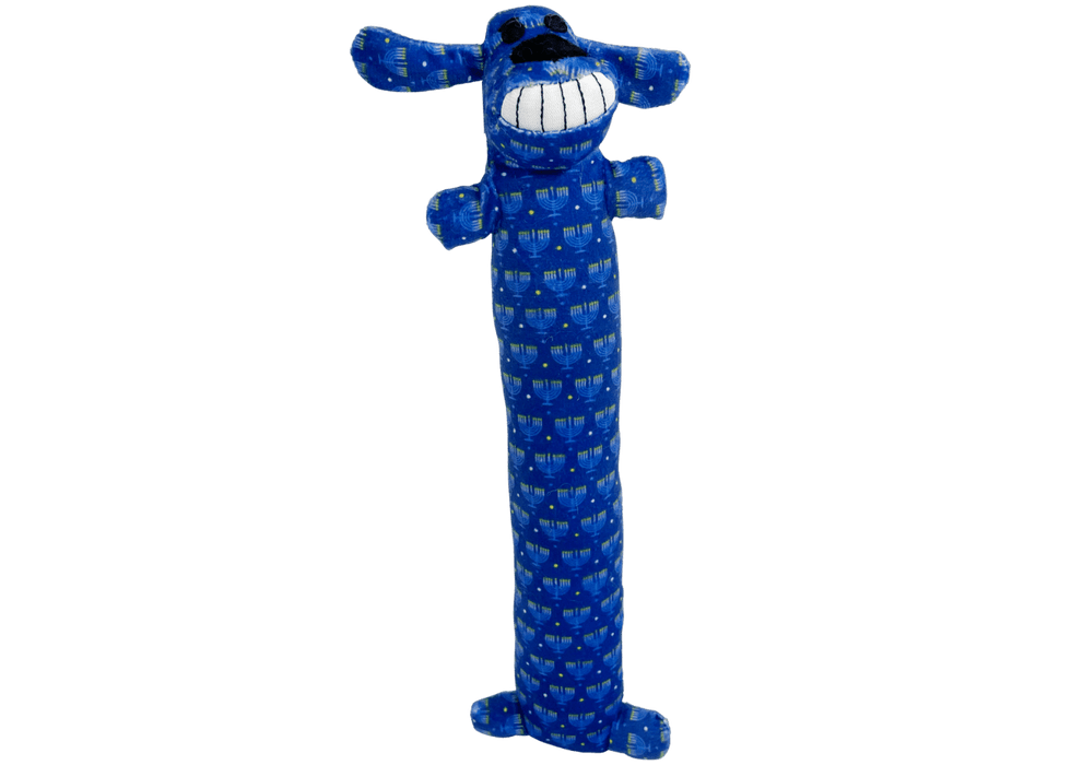 Multipet Hanukkah Loofa Dog 12Inch - Petsplace.store