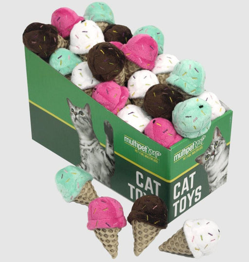 Multipet Ice Cream Cone 25pc. - Petsplace.store