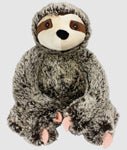 Multipet Jumbo Sitting Sloth 14 Inch - Petsplace.store