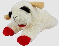 Multipet Lamb Chop Dog Toy 1ea/10 in - Petsplace.store