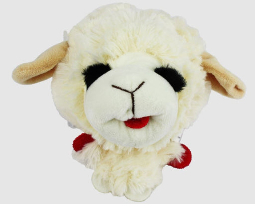 Multipet Lamb Chop Knobby Noggins Dog Toy 1ea/5 in - Petsplace.store