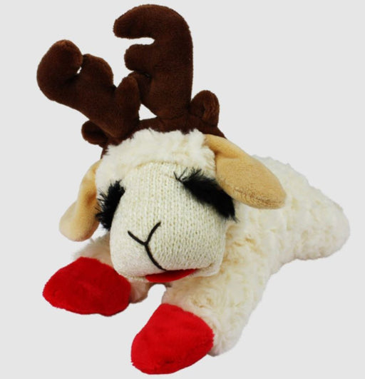 Multipet Lamb Chop With Antlers 10.5 Inch - Petsplace.store