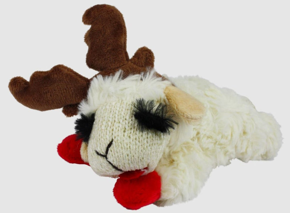 Multipet Lamb Chop With Antlers 6 Inch - Petsplace.store