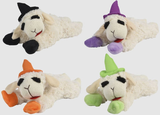 Multipet Lamb Chop With Witch Hat 10.5 Inch - Petsplace.store