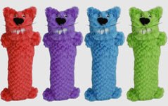 Multipet Loofa Catnip Toy Assorted 10 in - Petsplace.store