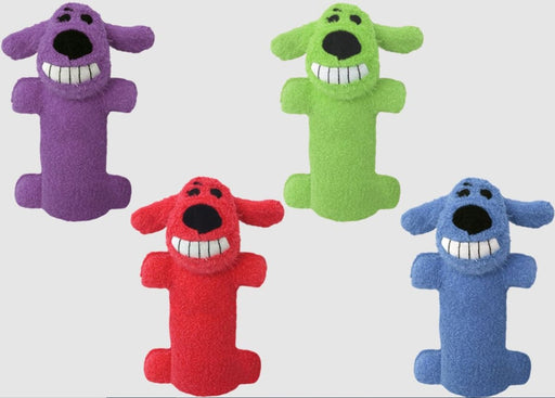 Multipet Loofa Dog Toy Assorted 1ea/Mini, 6 in - Petsplace.store