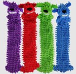 Multipet Loofa Floppy Dog Toy Light Weight Assorted 1ea/18 in - Petsplace.store