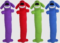 Multipet Loofa Jumbo Dog Toy Assorted 1ea/24 in - Petsplace.store