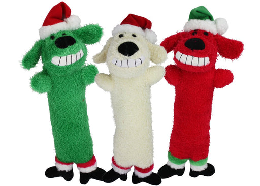 Multipet Loofa Santa(Assorted) 6 Inch - Petsplace.store