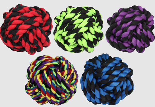 Multipet Nuts For Knots Dog toy Assorted 1ea/2.5 in - Petsplace.store