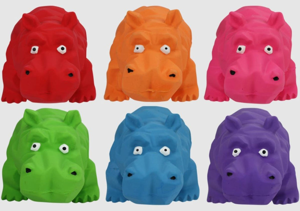 Multipet Origami Hippos Dog Toy Assorted 1ea/8 in - Petsplace.store