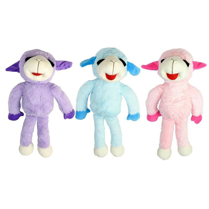 **Multipet Pet Envy Floppy Lamb Chop Dog Toy Assorted 1ea/20 in - Petsplace.store