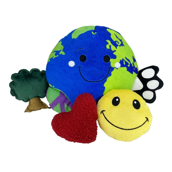 **Multipet Pet Envy Hide N Seek Dog Toy Earth 1ea/11 in - Petsplace.store