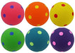 Multipet Polka Dot Balls 4 Inches Dog Toy 1each - Petsplace.store