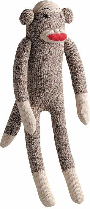 Multipet Sock Monkey 10 Inch - Petsplace.store