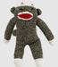 Multipet Sock Monkey 10 Inch - Petsplace.store