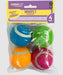 Multipet Squeaky Tennis Balls 4Pk. 2 Inch - Petsplace.store