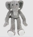 Multipet Swingin Safari Dog Toy Elephant Assorted 1ea/19 in - Petsplace.store