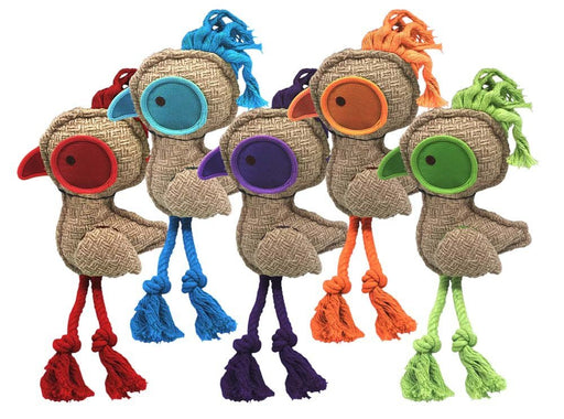 Multipet Twill Birds Dog Toy - Petsplace.store