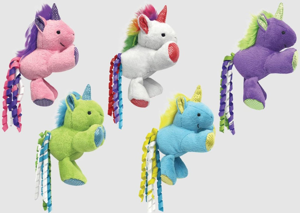 Multipet Unicorn Catnip Cat Toy 3in - Petsplace.store