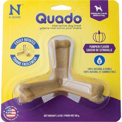 N - Bone Quado Pumpkin Flavor Average Joe Medium - Petsplace.store