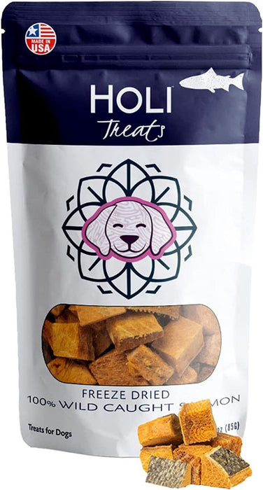 Natures Variety Holi Wild Caught Salmon Grain - Free Freeze - Dried Dog Treats 3oz - Petsplace.store