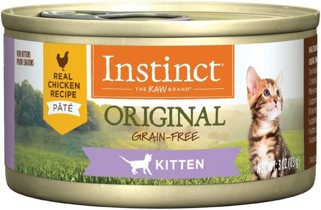 Natures Variety Instinct Can Cat Original Kitten Chicken 3oz. (Case of 24) - Petsplace.store