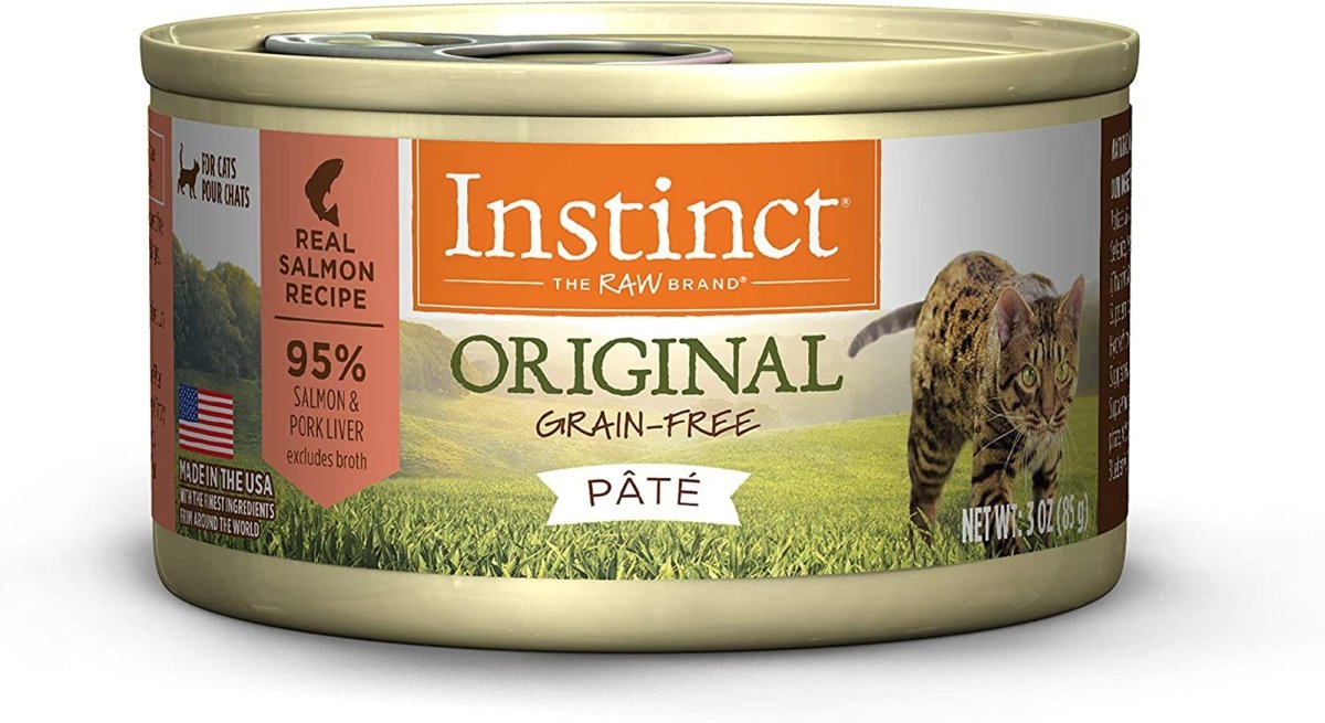 Natures Variety Instinct Can Cat Original Salmon 3oz. (Case of 24) - Petsplace.store