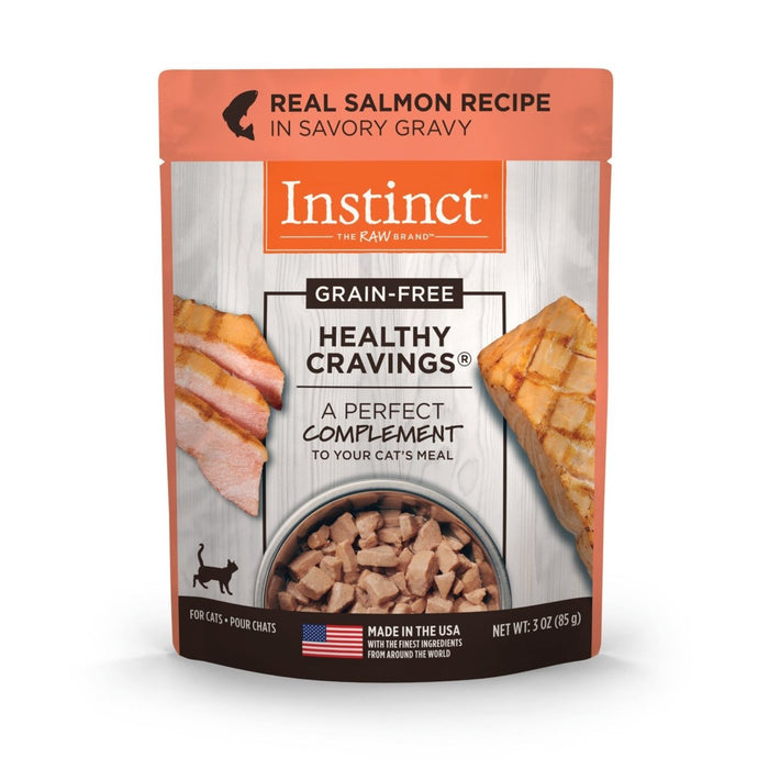 Natures Variety Instinct Cat Pouch Healthy Cravings Salmon 3oz. (Case of 24) - Petsplace.store