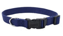 New Earth Soy Adjustable Dog Collar Indigo 1ea/1 In X 18 - 26 in - Petsplace.store