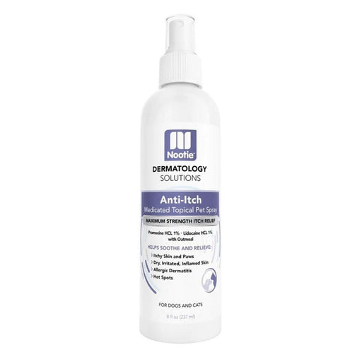 Nootie Dog Dermatology Solutions Antibacterial Spray 8oz. - Petsplace.store