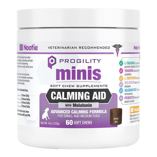 Nootie Dog Progility Calming Mini 60Ct - Petsplace.store