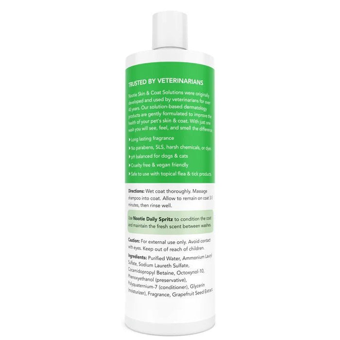 Nootie Dog Shampoo 16 Oz. Coconut Lime Verbena - Petsplace.store