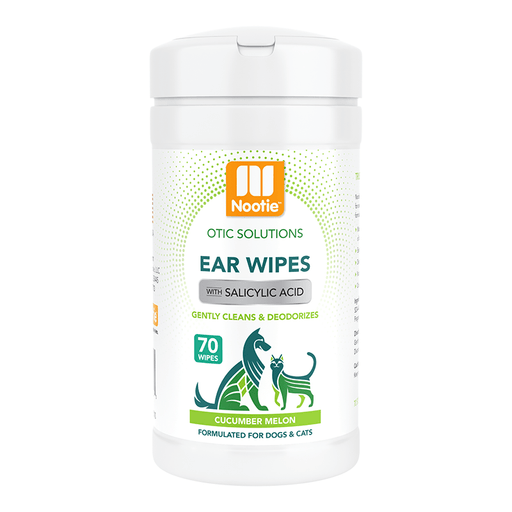 Nootie EarWipes Cucumber Melon 70 Count - Petsplace.store